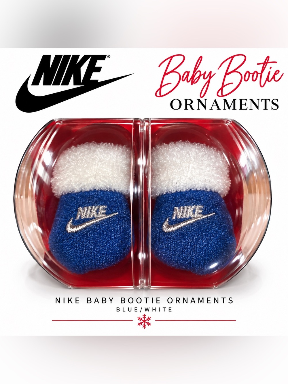 Nike Baby Blue Booties